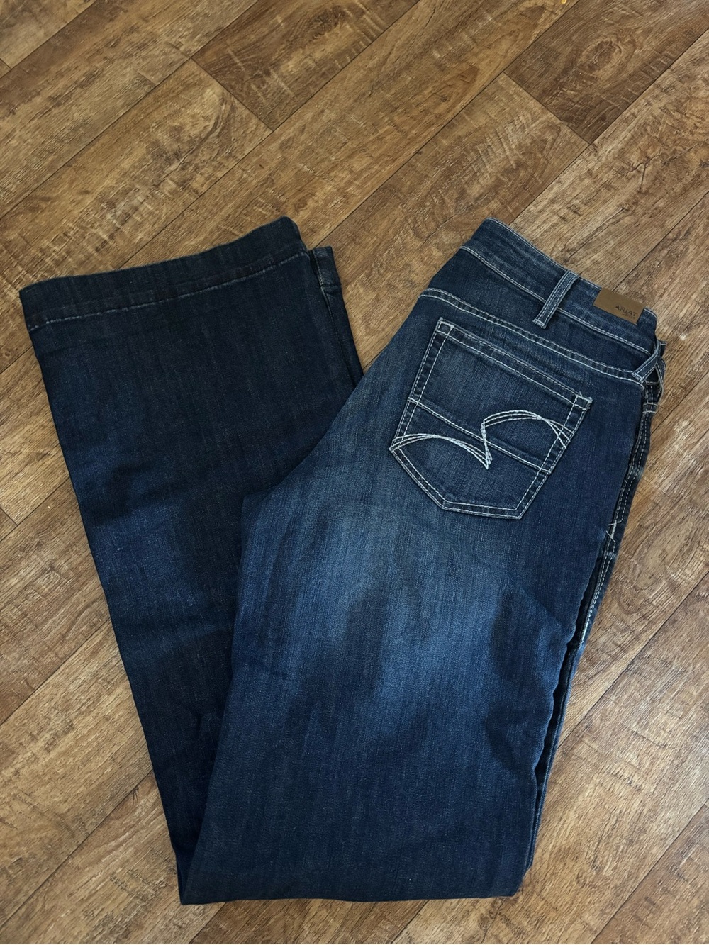 Ariat Dark Blue Boot-Cut Jeans